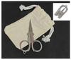 DeLegarde Small Folding Scissor Travel Accessory for Men Hair Trimming All Purpose Scissors view 1