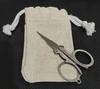 DeLegarde Small Folding Scissor Travel Accessory for Men Hair Trimming All Purpose Scissors view 2