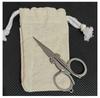 DeLegarde Small Folding Scissor Travel Accessory for Men Hair Trimming All Purpose Scissors view 3