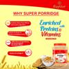 Raghbat High Fiber Instant Roasted Porridge Sugar Free with Proteins & Vitamins  750gm Jar Pack Of 1 Nutritious Breakfast Cereals, (Daliya/Dalia) view 3