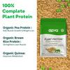 OZiva Plant Protein for Everyday Fitness | 30g Protein - Pea Isolate | Complete Plant Protein Powder for Men & Women | No Added Sugar, Certified Clean & Vegan (Unflavoured, 1kg + shaker) view 4