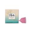 Floren Reusable Menstrual Cup for Women with Pouch | FDA Approved, 100% Medical Grade Silicone, Ultra Soft, Odour and Rash Free, No Leakage, Protects Up to 8-10 Hours, (Tiny size) - Pack of 1 view 1