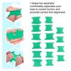 Toe Spacer, Foot Care 8 Pairs Bunion Straightener Hallax Valgus Corrector Unisex for Pain Relief for Overlapping Toes view 4