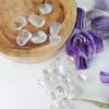 9Dzine Clear Quartz Crystal Rune Set for Divination,Viking Runes view 3