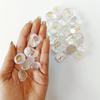 9Dzine Clear Quartz Crystal Rune Set for Divination,Viking Runes view 4