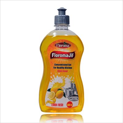 FLOROMA JIF Dishwash Liquid (Lemon Fresh, 500ml)