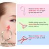 Spring Hair Remover - 4 Pack Stainless Steel Spring Epilator - Facial Hair Remover for Women Face, Chin Hair, Upper Lip Hair, Women Mustache view 2