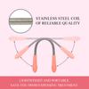 Spring Hair Remover - 4 Pack Stainless Steel Spring Epilator - Facial Hair Remover for Women Face, Chin Hair, Upper Lip Hair, Women Mustache view 4