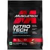 MuscleTech Nitro-Tech Whey Protein, 450g, Milk Chocolate, 30g Protein, 3g creatine monohydrate, 6.7g BCAA, ultimate muscle building formula, increase strength & performance view 1