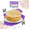 Balasa Sindhi Masala Papad | Crispy & Colorful Indian Snack | Ready-to-Fry Papad | Fun & Tasty Treats for Kids & Adults (200 Gms X 2) view 2