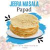Balasa Jeera Masala Papad (200 Gms Packet) | Indian Meal Side Dish | Flavored Papad with Jeera | Healthy Indian Appetizer | Vegetarian Indian Snack 200 g view 2