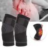 Knee Sleeve, Simple Elegant Elastic Skin Friendly Tightness Adjustable Breathable Knee Brace for Running Basketball Cycling(M) view 2