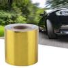 Engines Heat Shield Wrap, Aluminum Foil 5mx5cm Exhuast Adhesive Tape Antiaging for Seat Bottoms for Bulk Heads(Golden 5M*5Cm) view 4