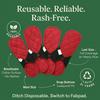 FabPad Reusable Washable Sanitary Cloth Pads Napkins Eco-Friendly Menstrual Hygiene Solutions (Pack of 4,Maxi) view 2