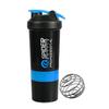 COOL INDIANS Special Protein Gym Shaker Bottle for PRE Workout| Sipper Bottle|Protein Shaker 500ML|100% Leak Proof and BPA Free| Pack of 2 (Blue) view 2