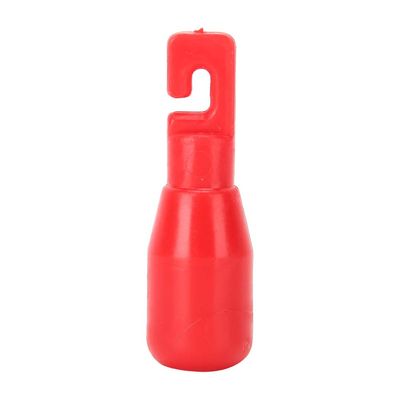 2pcs Cane Tip, Hook Type Cane Tip Replacement Accessory Blind Cane Pencil Tips for Blind Walking Cane Walking Stick (red)