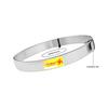 TREEMAISON Stainless Steel Strip | 1 INCH | Pack of 1 | Steel Strip for Vastu | Strip for Toilet Correction | Vastu Remedy | Width-25mm, Thickness-1 mm, Length-8 Feet Approx view 2
