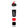 COOL INDIANS Gym Shaker Bottle with WHEY Container Bottle 500ML, Shaker Bottle for Protein Shake 100% Leak-Proof Guarantee Protein Shaker|Sipper Bottle, Ideal for Protein, PRE Workout (RED) view 4