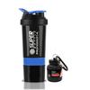 COOL INDIANS Gym Shaker Bottle with WHEY Container Bottle 500ML, Shaker Bottle for Protein Shake 100% Leak-Proof Guarantee Protein Shaker|Sipper Bottle, Ideal for Protein, PRE Workout (Blue) view 1