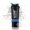 COOL INDIANS Gym Shaker Bottle with WHEY Container Bottle 500ML, Shaker Bottle for Protein Shake 100% Leak-Proof Guarantee Protein Shaker|Sipper Bottle, Ideal for Protein, PRE Workout (Blue) view 2