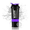 COOL INDIANS Gym Shaker Bottle with WHEY Container Bottle 500ML, Shaker Bottle for Protein Shake 100% Leak-Proof Guarantee Protein Shaker|Sipper Bottle, Ideal for Protein, PRE Workout (Purple) view 2