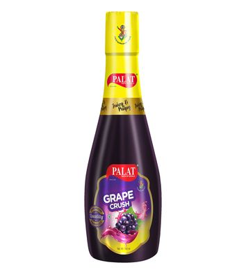 PALAT Grape Crush Burst Of Fruity Taste | Refreshing Drink | (700 ML)