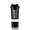 COOL INDIANS Gym Shaker Bottle with WHEY Container Bottle 500ML, Shaker Bottle for Protein Shake 100% Leak-Proof Guarantee Protein Shaker|Sipper Bottle, Ideal for Protein, PRE Workout (White) view 4
