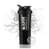 COOL INDIANS Gym Shaker Bottle with WHEY Container Bottle 500ML, Shaker Bottle for Protein Shake 100% Leak-Proof Guarantee Protein Shaker|Sipper Bottle, Ideal for Protein, PRE Workout (Black) view 2