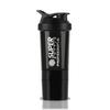 COOL INDIANS Gym Shaker Bottle with WHEY Container Bottle 500ML, Shaker Bottle for Protein Shake 100% Leak-Proof Guarantee Protein Shaker|Sipper Bottle, Ideal for Protein, PRE Workout (Black) view 4