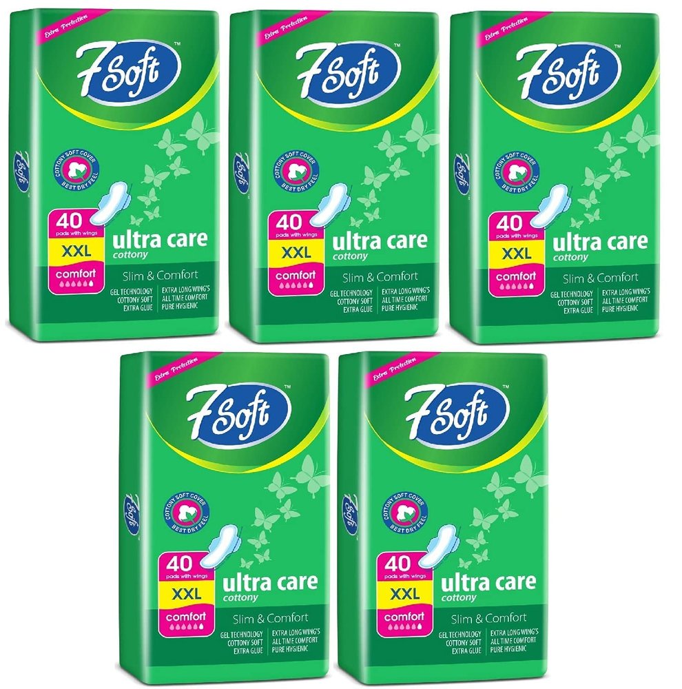 7 Soft Ultra Care Cottony XXL Sanitary Pad