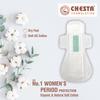 CHESTA FORMULATION Helium Bamboo+Organic Soft Cotton 48 Sanitary Pad For Women|Bamboo Pads 24 Regular+Organic Pads 24 Heavy Flow|Pure Cotton,Full-Day&Full-Night,High Absorbent,Heavy Flow,Extra Long view 3