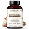 Rooted Active's 7-in-1 Mushroom Complex, Lion's Mane, Reishi, Cordyceps & more, Promotes overall wellbeing, full body detox, increase focus, mental clarity, gut health (60 Caps) view 1