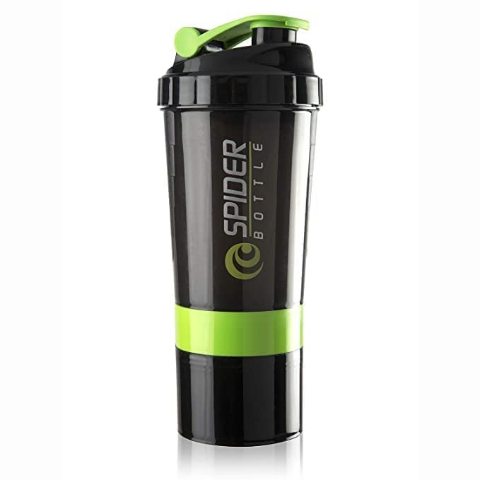 COOL INDIANS Sports Gym Shaker|Shaker Bottle|Gym Shaker|100% Leak-Proof Guarantee Protein Shaker|Sipper Bottle|Gym Water Bottle 500 ML Shaker Bottle for PRE Workout|BPA Free (Green)
