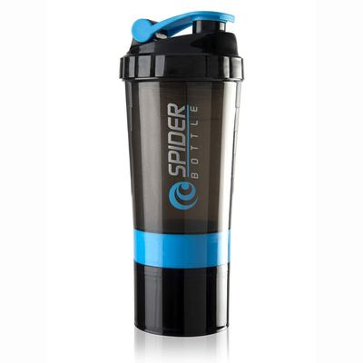 COOL INDIANS Sports Gym Shaker|Shaker Bottle|Gym Shaker|100% Leak-Proof Guarantee Protein Shaker|Sipper Bottle|Gym Water Bottle 500 ML Shaker Bottle for PRE Workout|BPA Free (Blue)
