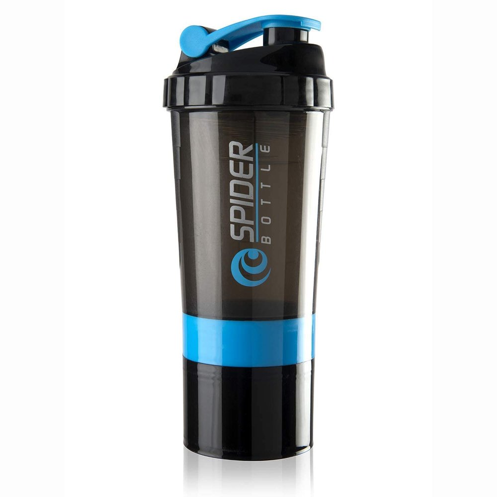COOL INDIANS Sports Gym Shaker|Shaker Bottle|Gym Shaker|100% Leak-Proof Guarantee Protein Shaker|Sipper Bottle|Gym Water Bottle 500 ML Shaker Bottle for PRE Workout|BPA Free (Blue)