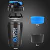 COOL INDIANS Sports Gym Shaker|Shaker Bottle|Gym Shaker|100% Leak-Proof Guarantee Protein Shaker|Sipper Bottle|Gym Water Bottle 500 ML Shaker Bottle for PRE Workout|BPA Free (Blue) view 4