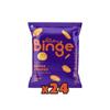 The Healthy Binge Quinoa Chips Baked Chips Snacks for Adults and Kids | Healthy snacks for kids and adults | Smokey BBQ Flavour | Protein and Fiber Rich | Gluten Free | 0% Cholesterol | Pack of 24 (40 Gm X 24) view 1