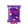 The Healthy Binge Ragi Crispies Baked Chips Snacks for Adults and Kids | Healthy snacks for kids and adults | Chatpata Chaat Flavour | Gluten-Free | 0% Cholesterol | Pack of 24 (40 Gm X 24) view 1
