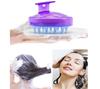 KhuHap Hair Scalp Massager Shampoo silicone thick bristles comb brush, Hair Scalp Massager Scrub Shampoo Brush, Stimulating Scalp Shampoo Brush for, Men & Women, Random color, Pack of 1 view 4