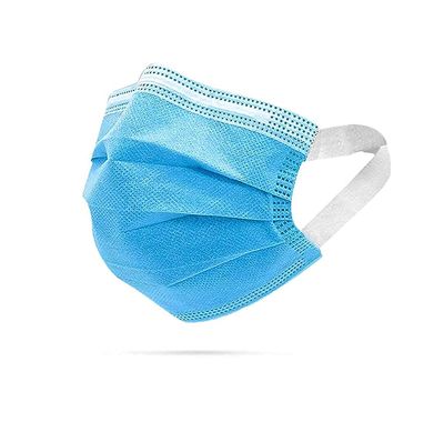 COOL INDIANS 3PLY COMFORT MASK WITH MOST COMFORTABLE EAR LOOP WITH NOSE PIN| 3 LAYERED PROTECTION WITH MELT BLOWN FEBRIC DISPOSABLE SURGICAL MASK WATER RESISTANT| ANTI POLLUTION (200)