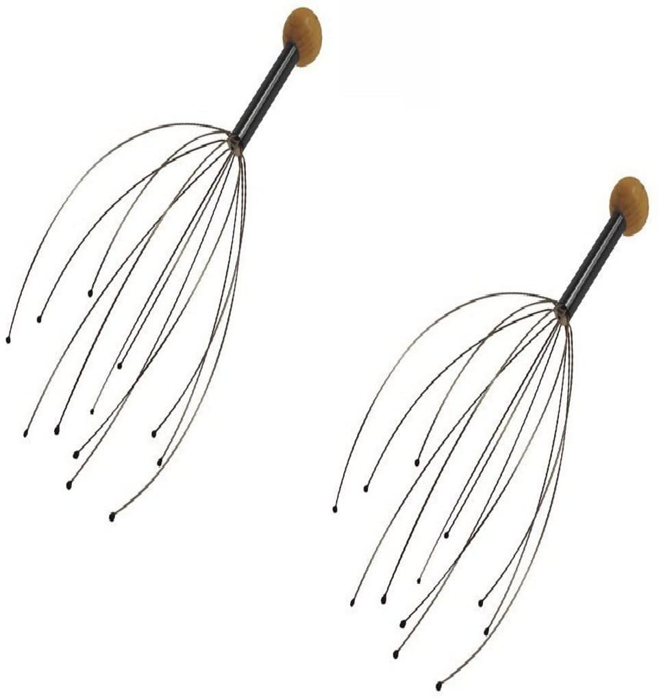 2 hair massager for men and girl Head and Scalp Massager