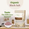 Organic Gyaan | Organic Black Salt| Natural Black Salt | Unpolluted Black Salt | Preservative Free | USDA Certified | 450 gms - Pack of 2 view 3