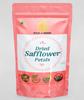 A D Food & Herbs Organic Dried Safflower Flower/Kusum ke phool Aromatic Edible for Homemade Lattes, Tea Blends, Bath Salts, Gifts, Crafts 50 Gms view 1