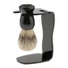LOSA Men's Shave Set Shaving Brush+Acrylic Stand Holder+ Bowl Travel Kit Set view 2