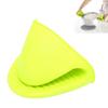 Pot Pinch Mitts, Cooking Pinch Mitts Compact Portable Flexible Silicone Professional for Depilatory Wax Pot(green) view 3