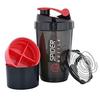 COOL INDIANS Sports Shaker Bottles |Sipper Bottle|Shaker Bottle|PRE Workout Gym Shaker|Gym ACCESSORISE|Leak-Proof & BPA Free (RED-1) view 3