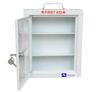 Hustle Grind First Aid Box (White) | Wall-mountable Metal Emergency Medical Kit First Aid Box for School, Office/Home, Multi Partition view 2