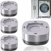 Anti Vibration Pads for Washing Machine, 4pcs Washing Machine Silicone Soft Bottom Foot Pads, Universal Shock absorbers Keep The Washing Machine from Rocking Mute Stable and Non-Slip view 1