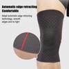 Knee Support Brace, Breathable Knee Compression Sleeve Comfortable Skin Friendly Elastic Sweat Wicking for Running for Pain Relief for Jogging(XL) view 3