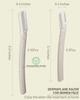 Dermaplane Razor for Women Face, 15 Pcs Microblade Eyebrow Razors, Multipurpose Dermaplaning Tool for Face, Peach Fuzz Removal, Face shavers for Women and Men view 3